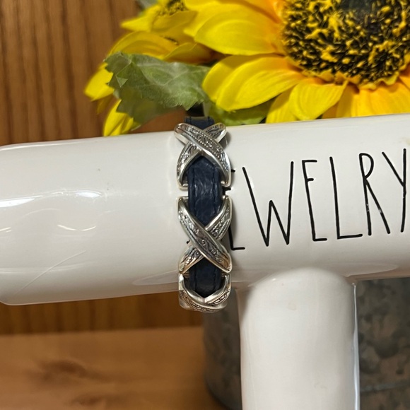 Brighton Silver and Black Bracelet - Picture 8 of 9